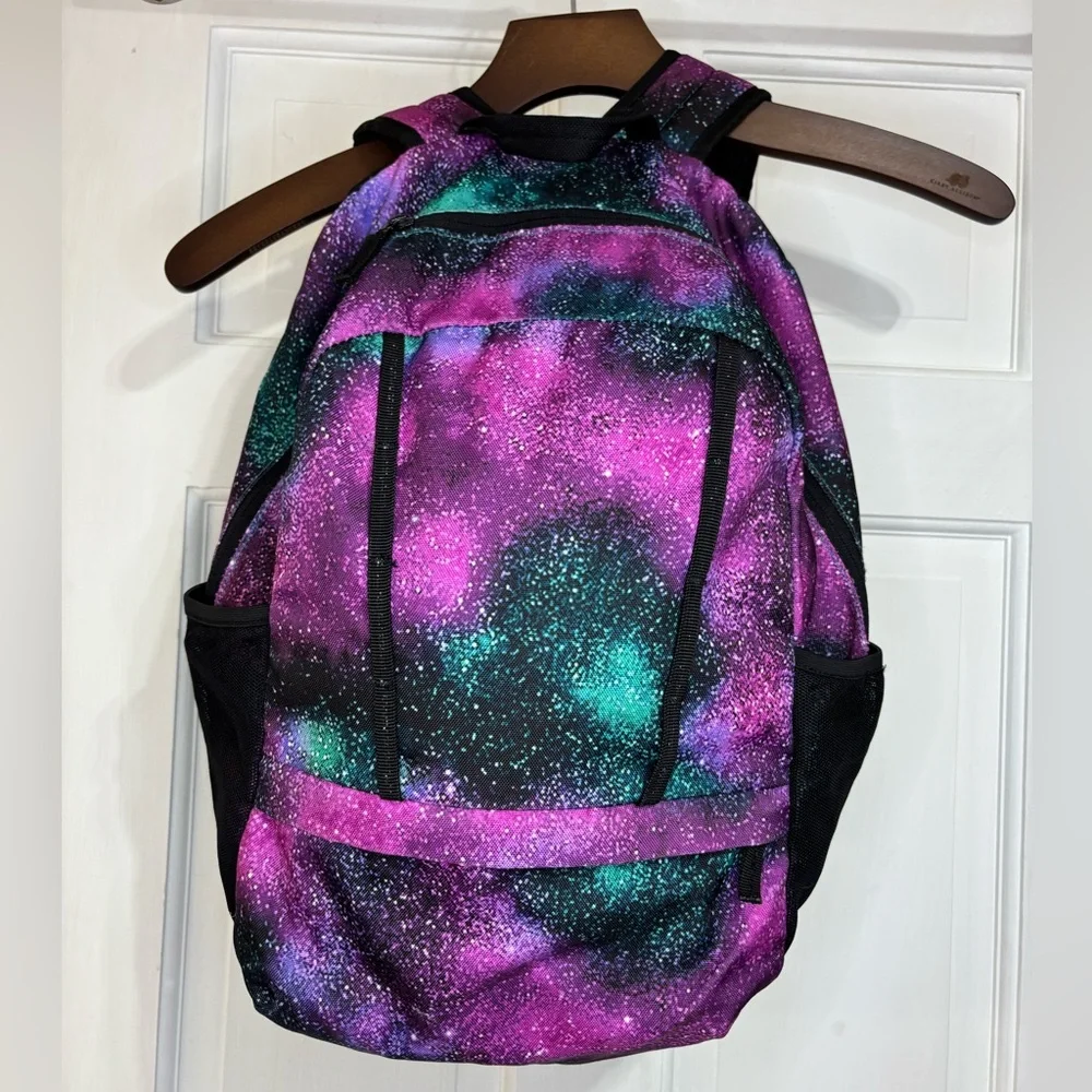 Lands' End ClassMate Backpack galaxy print